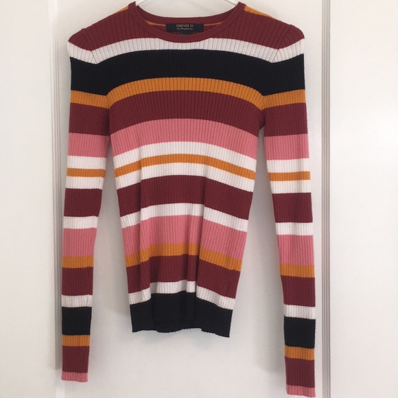 Forever 21 Sweaters - F21 Striped Sweater